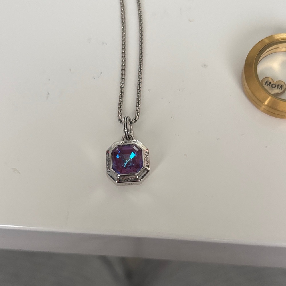 Origami Owl Gold and Silver Locket Necklace Collection - Picture 2 of 5